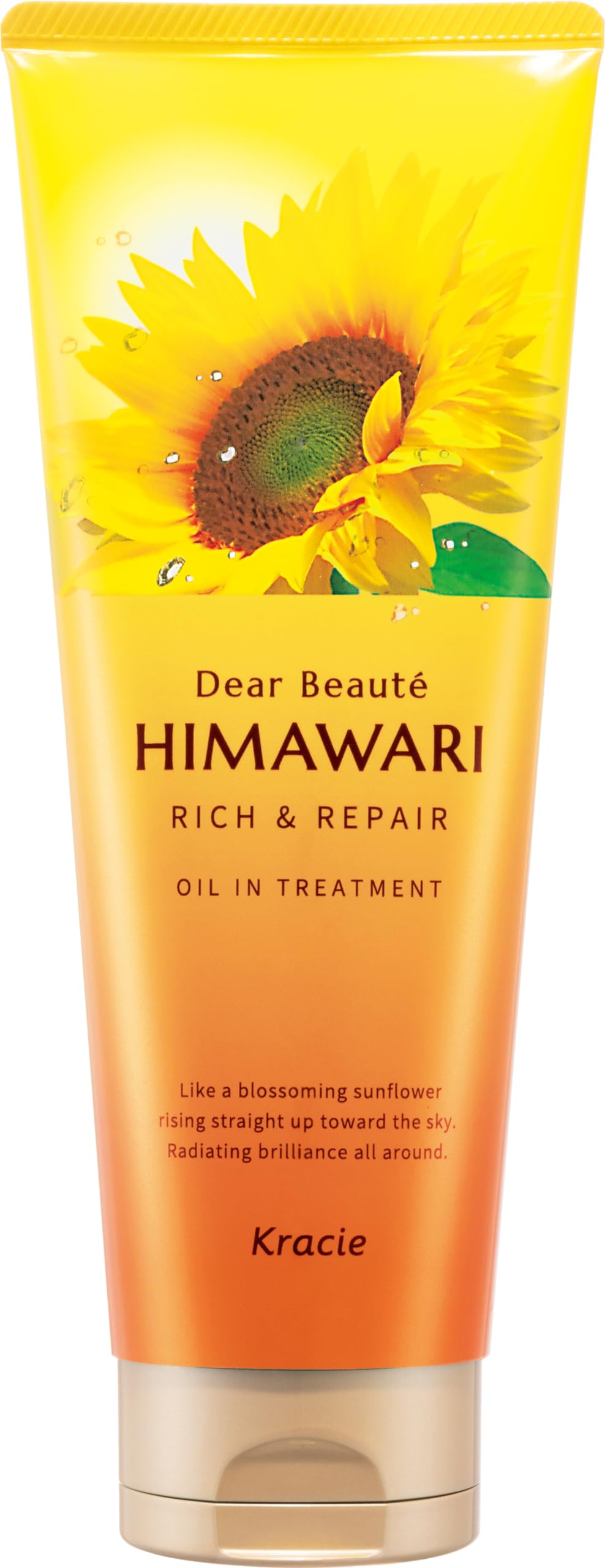 ディアボーテ 【リッチ&リペア】 オイルイン 洗い流す トリートメント 200g | ヒマワリ ヘアケア うねり くせ毛 パサつき 湿気 ダメージ補修商品画像