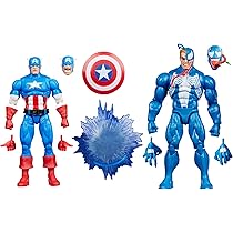 マーベルレジェンド キャプテンアメリカ ヴェノム Marvel Legends Series Gamerverse Captain America vs Venom, Retro