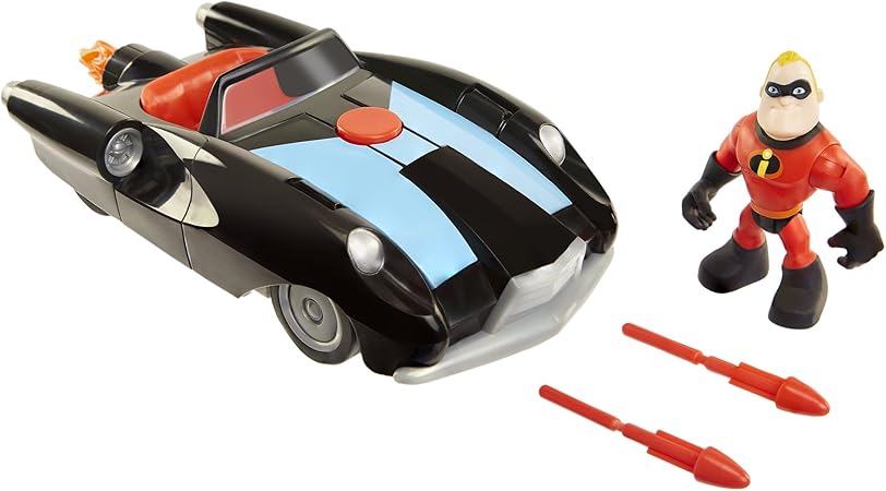 incredibles jumping car