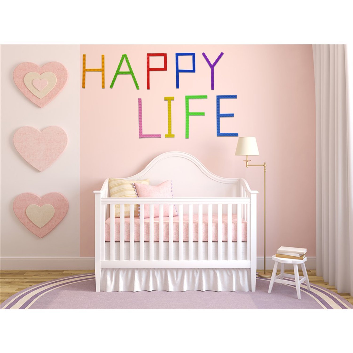 Block Tape for Lego Bricks with Self-Adhesive, Non-Toxic Reusable and Cuttable Compatible with Lego Block Toys and Major Brands Building Blocks, 2 Colors 3 ft of Each, Perfect DIY Gift for Kids and Adults