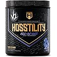 HOSSTILE Hosstility V2 Pre Workout, All-in-One Pre Workout Powder for Men and Women, Enhance Muscle Pump, Increase Energy, Boost Strength, Sharpen Focus, Blue Raspberry, 40/20 Servings