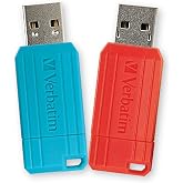 Verbatim Pinstripe 64GB USB 2.0 Flash Drive (24337385)