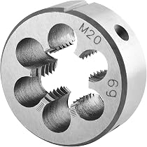 Burkit M30 X 2.0 Right-Hand Tap And Die Set – High-Speed Steel Tap & Alloy Steel Die For Metal Threading (M30x2mm)