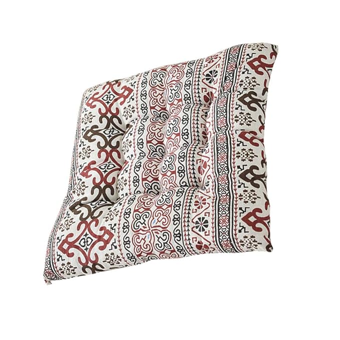 Baumwolle Und Leinen 50x50cm Daliuing Sitzkissen Outdoor Und Garten Gestreiftes Stuhlkissen Fur Indoor