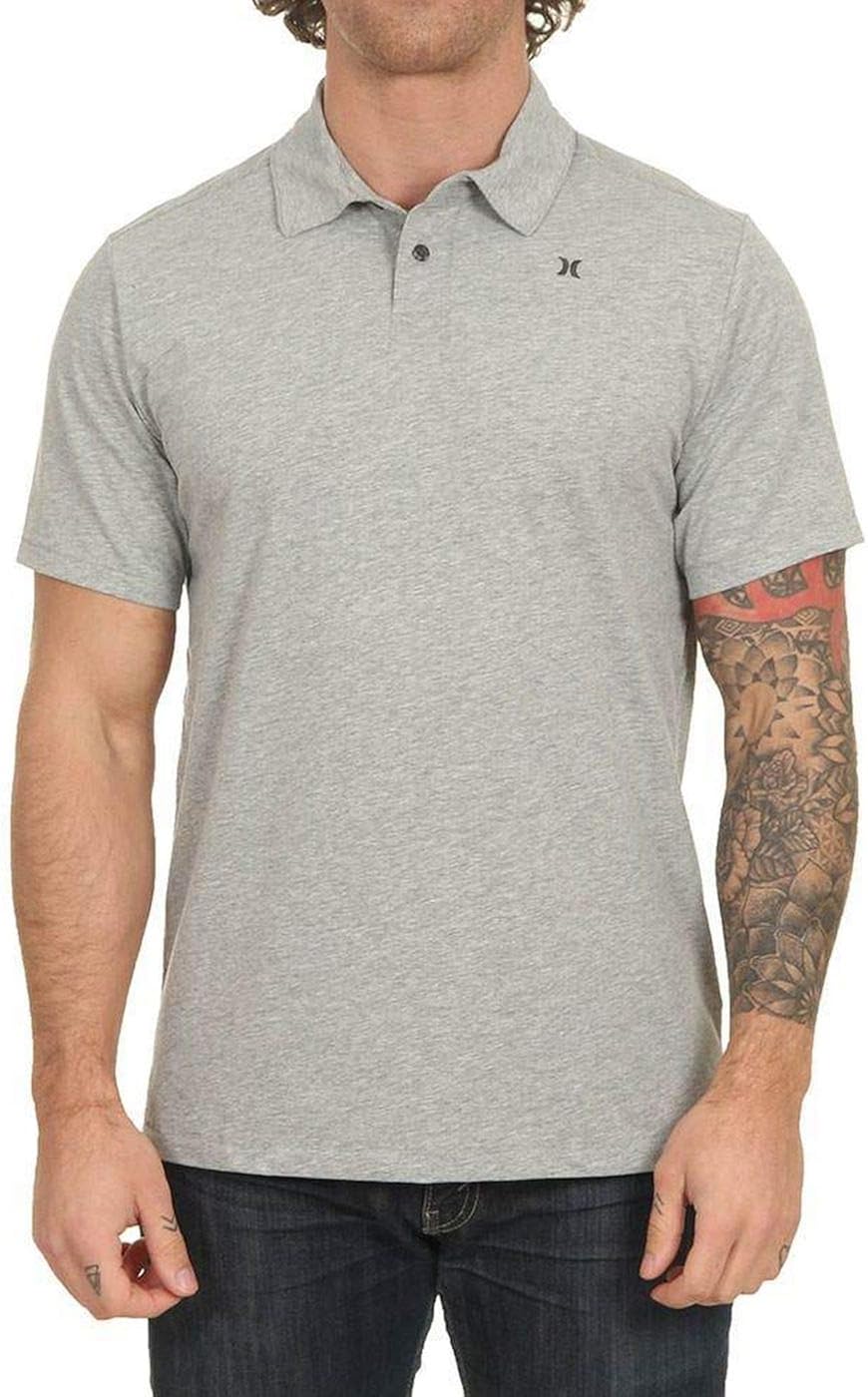 Hurley Men's Harvey Short Sleeve Polo with Nike Dri-fit: Clothing