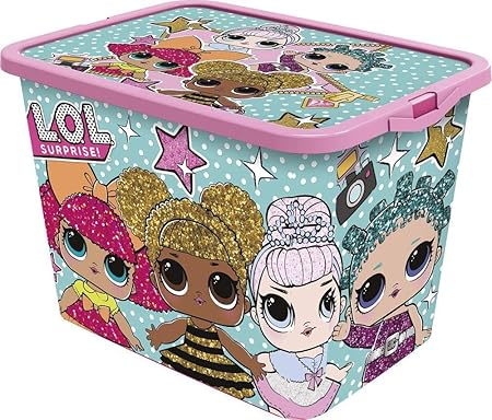 LOL SURPRISE Caja click 23 litros, Multicolor, No aplica: Amazon.es: Hogar