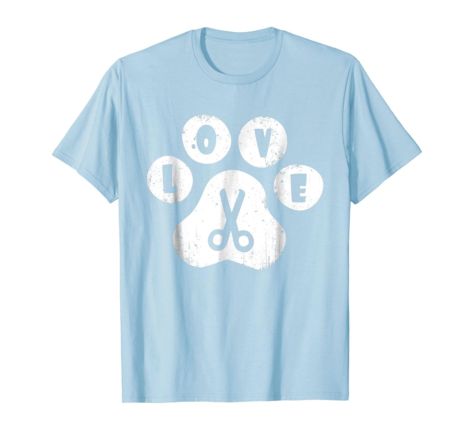 Dog Grooming TShirt Love Dogs Pet Groomer Vintage Paw PrintAZP anzpets