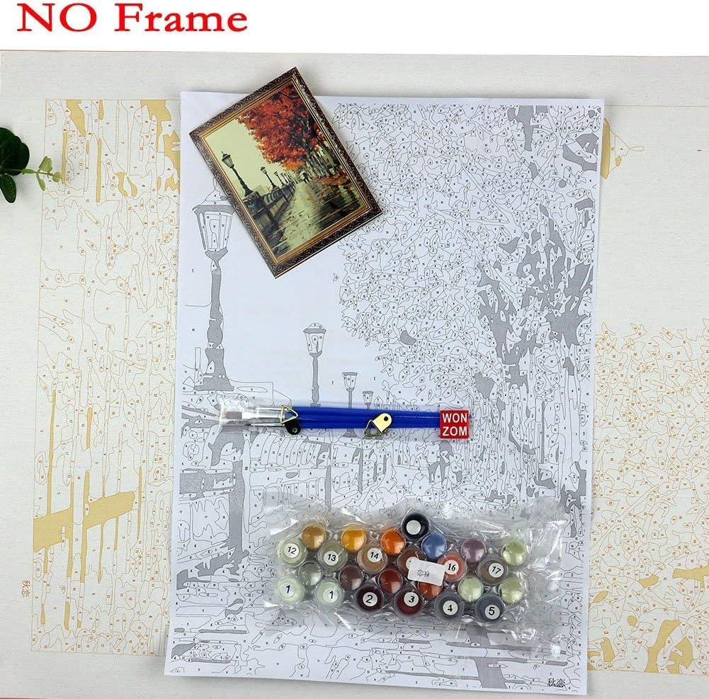 DIY Pintar por números Dibujos animados manga naruto un