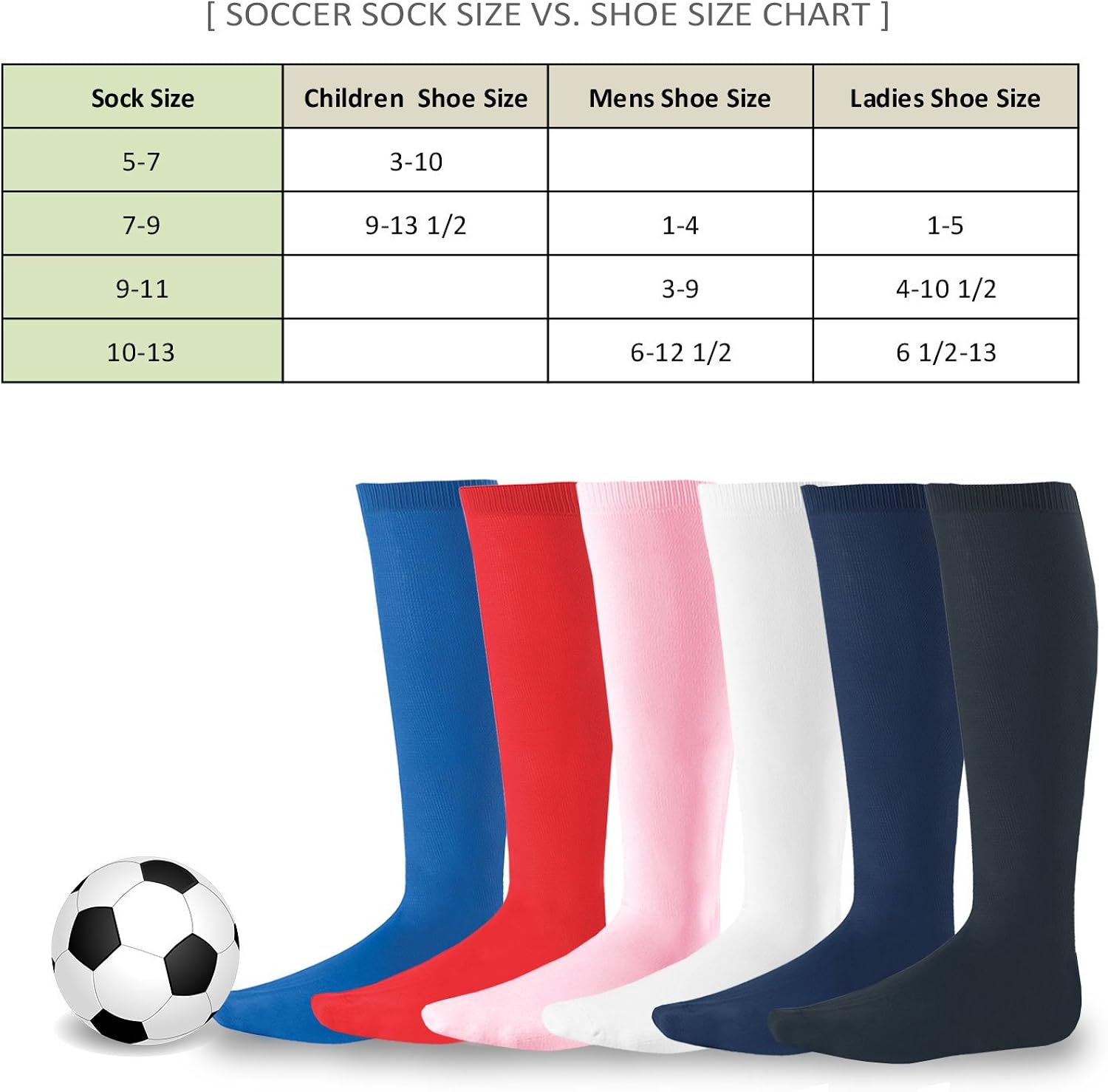 Soxnet Cotton Unisex Soccer Sports Team Socks 3 Pack: Clothing