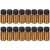 PATIKIL 5mL Glass Vials with Screw Caps, 16Pcs