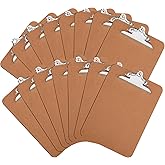 Clipboards, HERKKA 15 Pack Hardboard Office Clipboards Butterfly Clipboards Standard A4 Letter Size, ECO Friendly