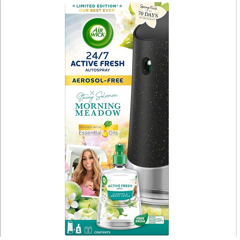Air Wick 24/7 Active Aerosol-Free Automatic Air Freshener Morning Meadow 1