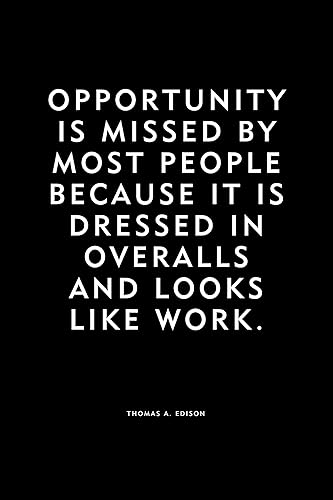 Amazon Com Thomas Edison Motivational Quote Opportunity Unframed Poster Or Print Handmade Amazon Com Thomas Edison Motivational Quote Opportunity Unframed Poster Or Print Handmade
