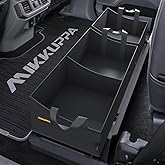 MIKKUPPA Truck Under Seat Storage - Replacement for 2015-2025 Ford F150 F250 F350, 3 Compartments Truck Tool Box Organizer Un