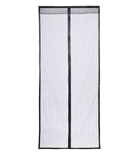 Homein Magnetic Fly Screen Door Full Frame Adhesive Strips Mesh