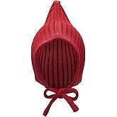 WaiHeikki Infant Baby Knit Hats Pointed Bonnet Toddler Cute Ribbed Winter Warm Cover Ears Cap for Girls Boys