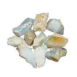 GEMKORA™ (20mm+) 2pcs Natural Raw Ethiopian Opal