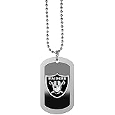 NFL Siskiyou Sports Fan Shop Las Vegas Raiders Team Tag Necklace 26 inch Team Color