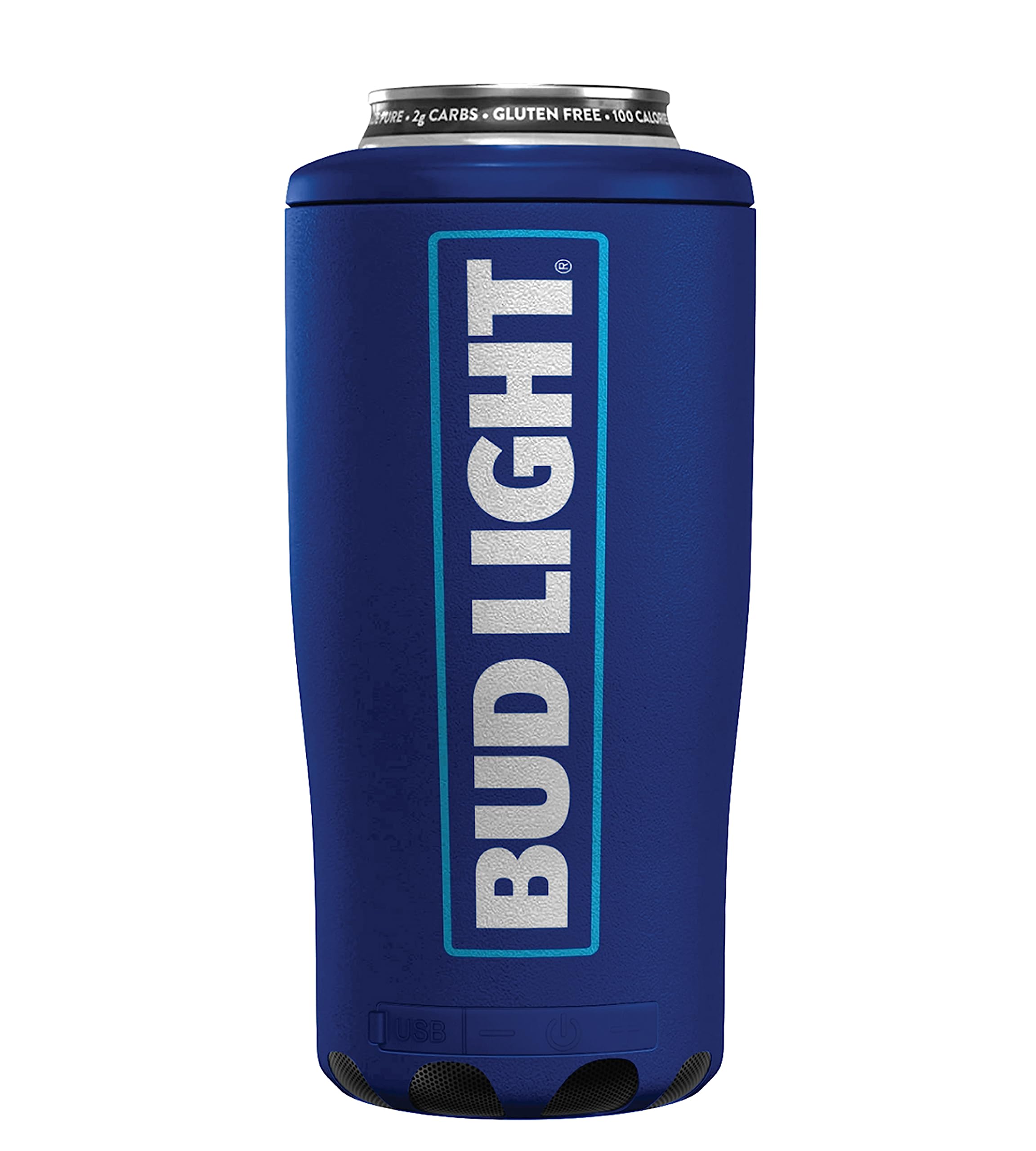 Mua Bud Light Can/Bottle Cooler Builtin Bluetooth Speaker Double Insulated Beverage Holder