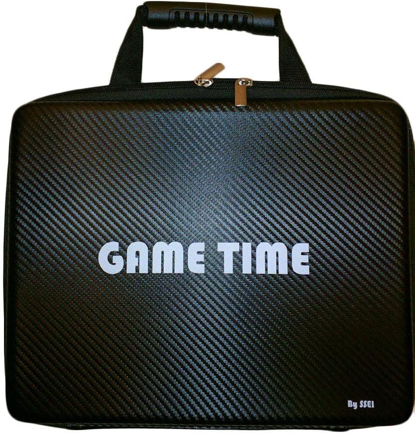 SSEI Game TIME Case with Adjustable Dividers, 1800-2000 Card Capacity