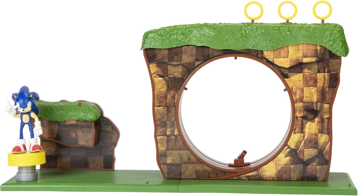 Sonic The Hedgehog Green Hill Zone Playset with 2.5” / 6cm Sonic Action Figure - Image 4