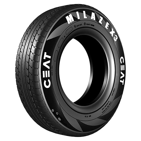 Ceat Milaze X3 165/80 R14 85S Tubeless Car Tyre (Home Delivery)