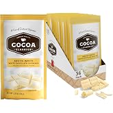 Cocoa Classics Arctic White Cocoa Mix, Hot or Iced, 1.25oz, 36 Pack | Arctic White cocoa mix with creamy white chocolate flavor; just add water for rich hot or iced cocoa, made with nonfat milk