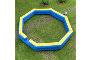 INFLATABLEGAGA Inflatable Gaga Ball Pit 20ft Portable Gaga Pit Inflatable Gagaball Court with Blower for Outdoor Indoor Inflatable Sport Games
