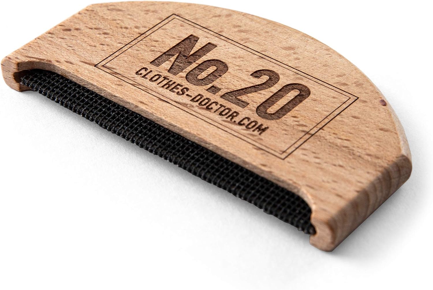 Clothes Doctor Cashmere Comb in Beechwood, Brown