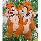 Chip and Dale Chipmunks Ornament (Unique Shatterproof Design)