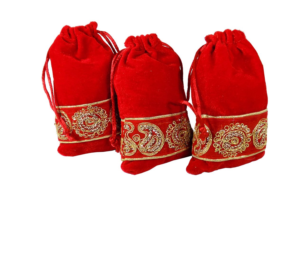 brown leaf royal premium zardosi work velvet potli bags beautiful designer gift potli bags best for wedding ,party supply ,return gifts,anniversary party,