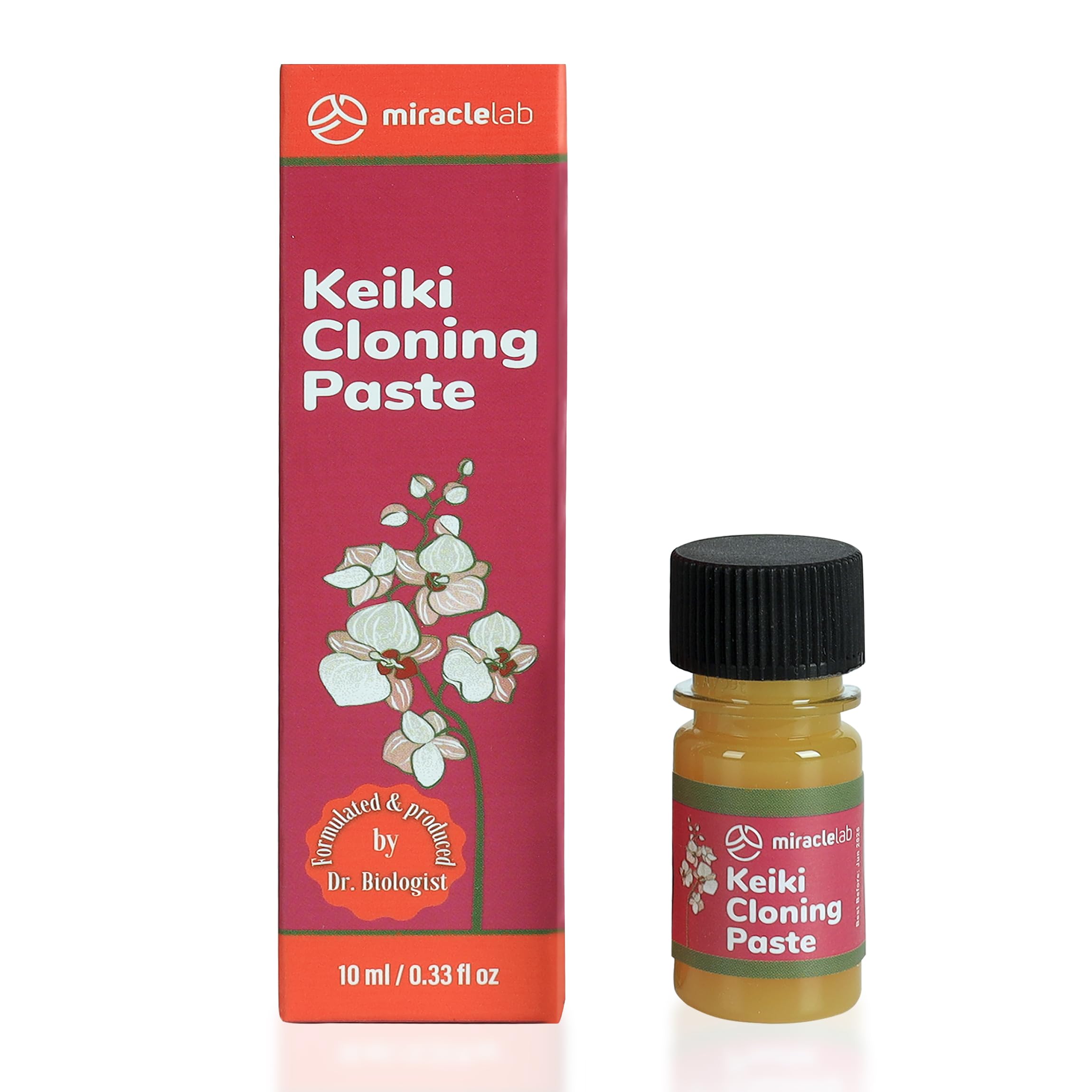 Miracle Lab Keiki Cloning Paste - Special Cytokinin Formula for Orchids & House Plants (0.33oz)