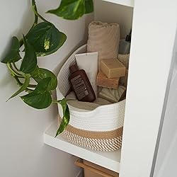 Stylish Cotton Rope Storage Basket For Dog