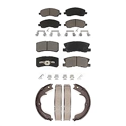 Transit Auto Front Rear Ceramic Brake Pads And