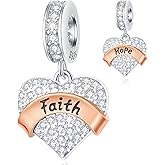 EMOSTAR Family Charms, 925 Sterling Silver Mother Father Daughter Son Sister Brother Godmother Nana Grandma Husband Wife Aunt Niece Cousin Uncle Best Friends, I Love You Dangle, fit European Bracelet