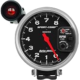 Auto Meter 3905 Sport-Comp Shift-Lite Tachometer,5.000 in.