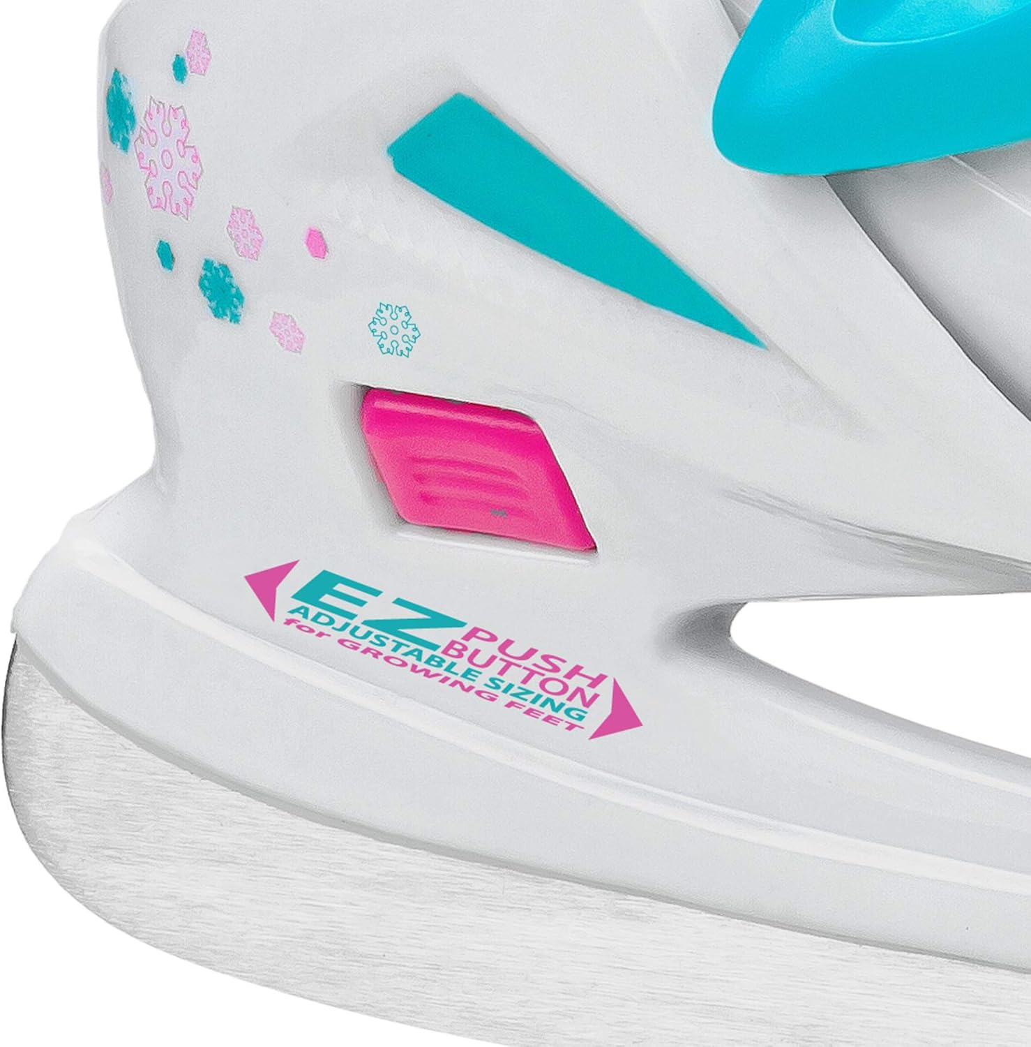 Lake Placid Girls Nitro 8.8 Adjustable Ice Skates : Sports & Outdoors