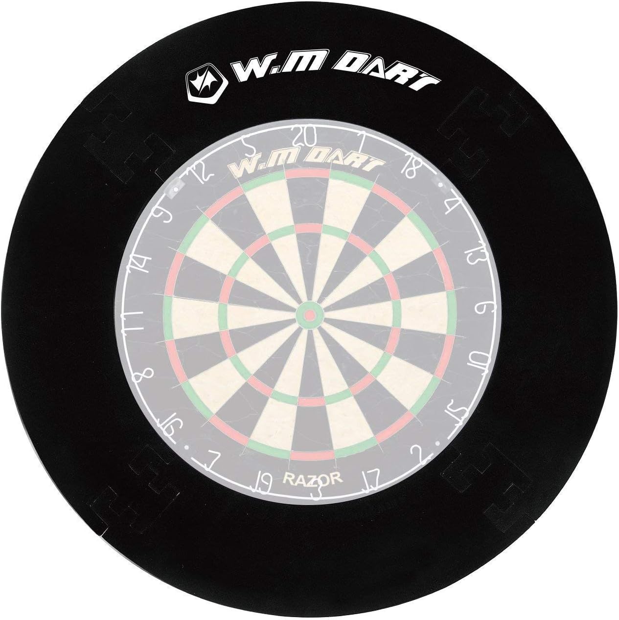 WIN.MAX Dart Board Backboards Dart Backboard EVA Reversible Dart Board Surround Protector Wall Accessories : Sports & Outdoors