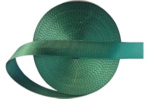 ABOKOY 1 Inch Nylon Webbing Strap 15 Yards Nylon Strap Webbing for Backpack Strap Pet Collar Indoor Outdoor Craft DIY Repair