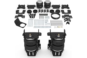 RETRUE Rear Air Bags Suspension Kit for 2017-2025 F250 F350 F450 Truck Towing, 5000 Lbs of Load Leveling Capacity, Replacement for Firestone 2625 Ride Rite Airbags for Trucks Rear Suspension