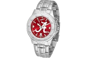 SunTime Men's Competitor 40mm Quartz Watch, 20mm Stainless Steel Strap, Anochrome Dial