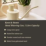 Kent & Stowe 1L Indoor Watering Can Vintage Cream Galvanised Steel view 2