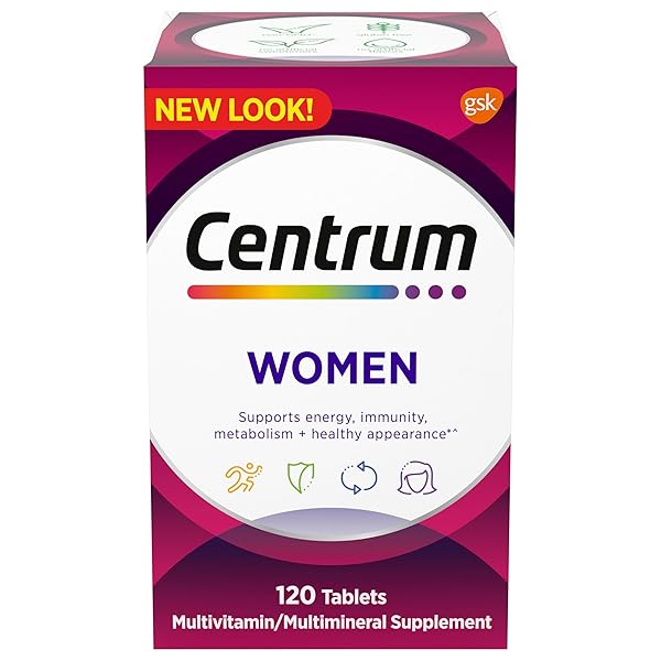 CENTRUM MULTIVITAMIN FOR WOMEN, MULTIVITAMIN/MULTIMINERAL SUPPLEMENT WITH IRON,...