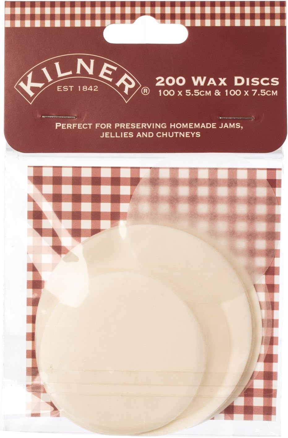 Home Made Wax Discs For Jam Jars Pack Of 200 Waxed Paper Jam Cover 1 Or