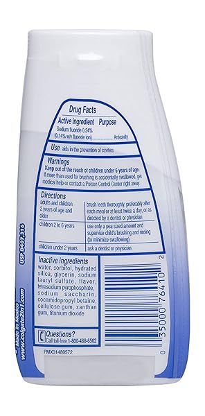 COLGATE 2-IN-1 WHITENING WITH STAIN LIFTERS TOOTHPASTE 4.60 OZ (4 PACKS)