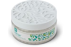Medline Naturally Fresh Odor Eliminator Gel Beads, Neutral Scent with Eucalyptus & Clove, Air Freshener for Home, 8 oz. Jar