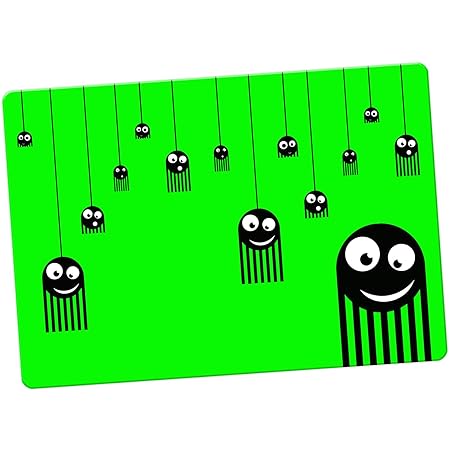Monster arañas imán para nevera, Green Monster Spiders, Large ...