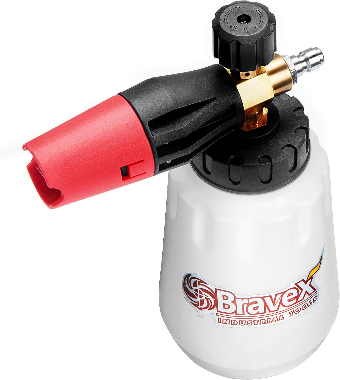 Bravex Foam Cannon Heavy Duty Foam Wash Gun, Wide Neck Adjustable Car
