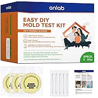 anlab™Mold Test Kit for Home - Do It Yourself Home Mold Detector | Test HVAC System | Home Surfaces | Indoor Air Quality Test