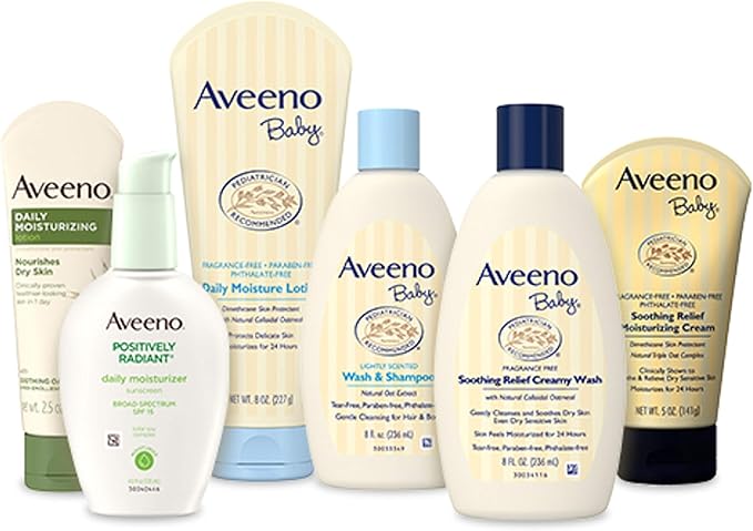 aveeno baby essential daily care